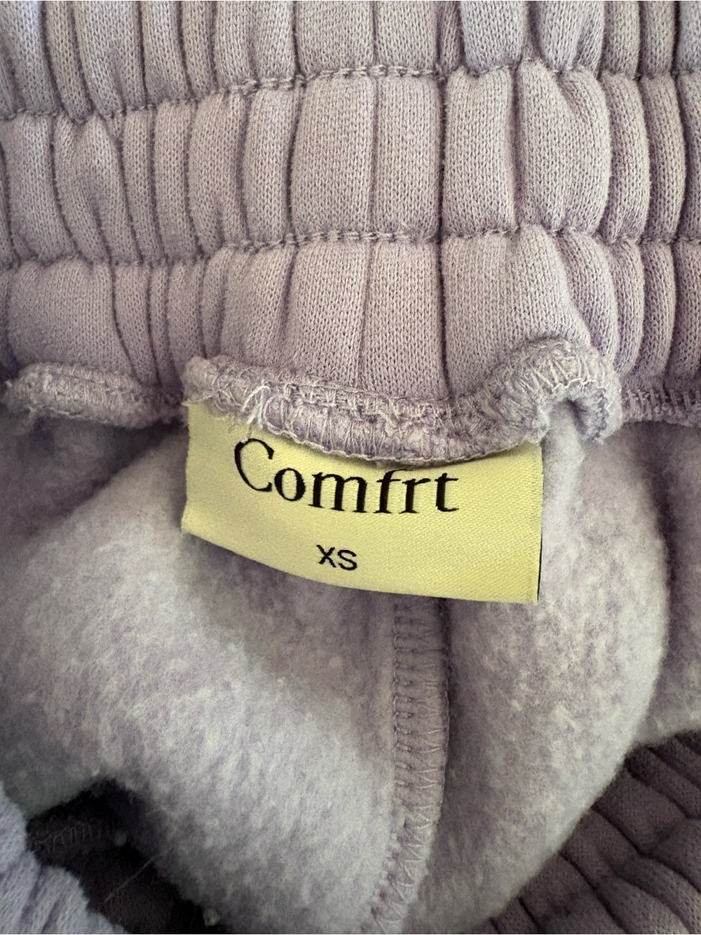 Comfrt Collection Pastel Edit Lavender Pastel Sweatpants Joggers - Picture 6 of 6
